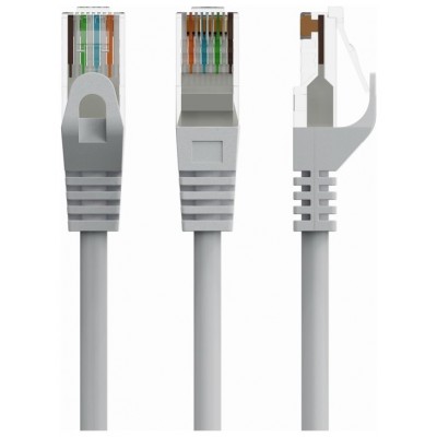 CABLE RED GEMBIRD UTP CAT6 3M COBRE GRIS