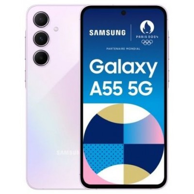 SMARTPHONE SAMSUNG GALAXY A55 5G 6.6"" 128 GB LAVENDER (Espera 4 dias)