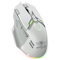 Spirit of Gamer Rat&oacute;n Elite M60 Blanco RGB