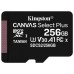 Kingston Technology Canvas Select Plus memoria flash 256 GB MicroSDXC UHS-I Clase 10 (Espera 4 dias)