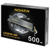 ADATA SSD LEGEND 860 500GB PCIe Gen4x4 5000 MB-s ADATA SSD LEGEND 860 500GB PCIe Gen4x4 5000 MB-s