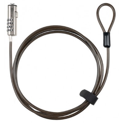 CABLE SEGURIDAD TOOQ NANO 2.5X6MM COMBINACION PORTATIL