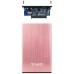 TooQ TQE-2527P caja para disco duro externo Caja de disco duro (HDD) Negro, Rosa 2.5" (Espera 4 dias)