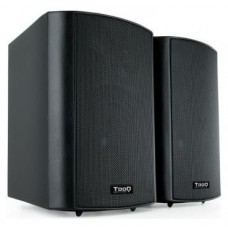 2x 30W RMS, 2x RCA in, 1x 3.5mm in, 1x 5-pin in, 1x