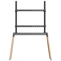 SOPORTE DE SUELO GEMBIRD PARA TV 55" - 86" NEGRO/MADERA
