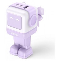 Ugreen Nexode RG 65W 3-Port GaN Ordenador portátil, Teléfono móvil, Ratón, Portátil, Batería portátil, Teléfono Rosa Corriente alterna Carga rápida Interior (Espera 4 dias)
