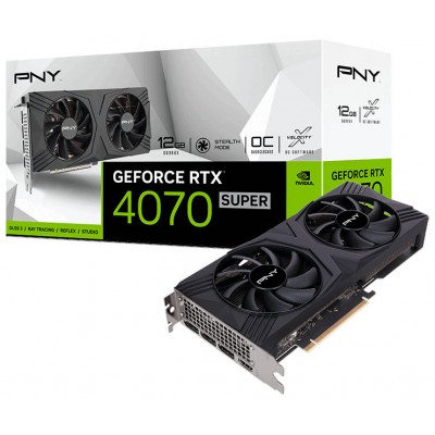 VGA PCI-EX NVIDIA PNY RTX4070 SUPER OC VERTO 12G