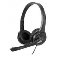 AURICULARES C/MICROFONO NGS VOX 505 USB NEGRO (Espera 4 dias)