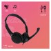 AURICULARES C/MICROFONO NGS VOX 505 USB NEGRO (Espera 4 dias)
