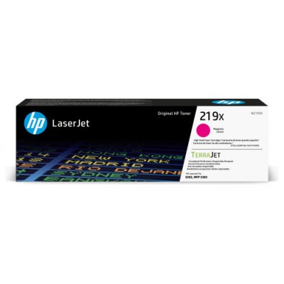 HP 219X High Yield Magenta Original LaserJet Toner Cartridge