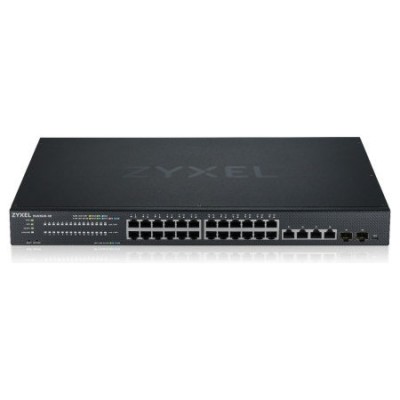 Zyxel XMG1930-30 Gestionado L3 2.5G Ethernet (100/1000/2500) Negro (Espera 4 dias)