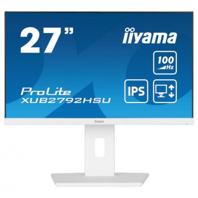 MONITOR IIYAMA 27"/ 1920 x 1080 / 100Hz /2.1 MPX/ FHD /250CD/16:9/HDMI/IPS/NEGRO (Espera 4 dias)